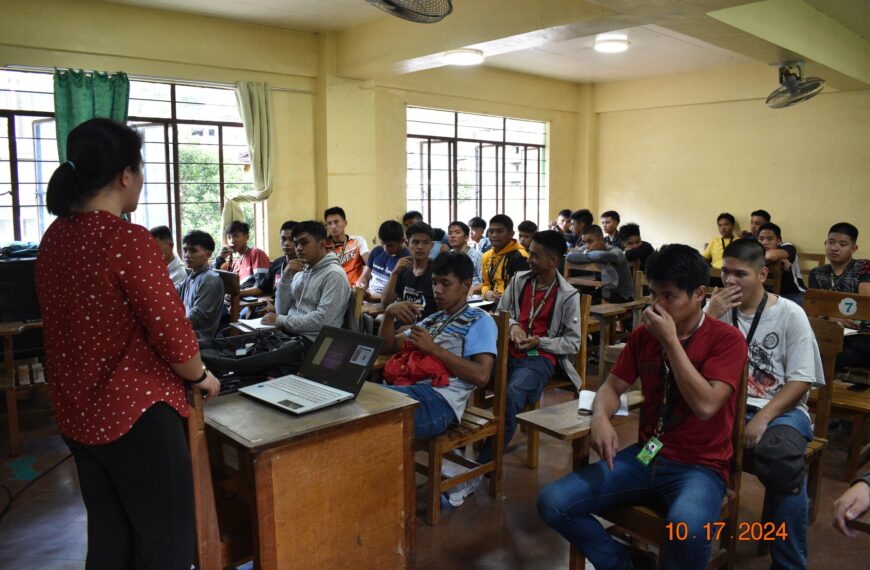 MPSPC Criminology Freshmen Engage in Mental Health Awareness Session