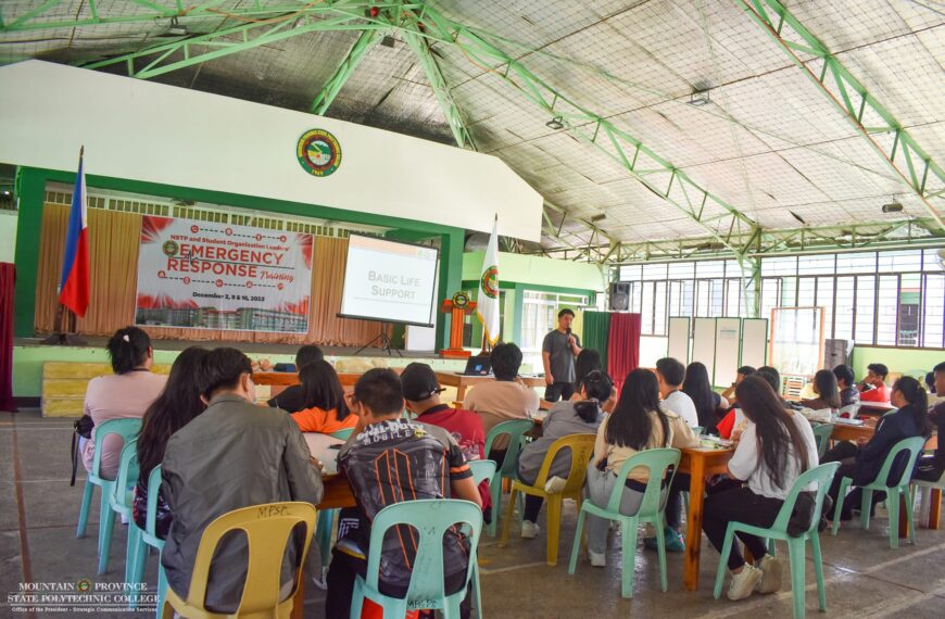 NSTP, SSDO, PDRRMO Team Up for Emergency Response Training to Students