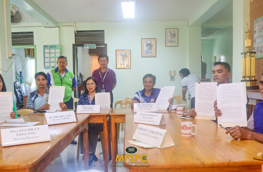 MPSPC Partners with LGUs, Agencies, and Communities for Environmental Protection