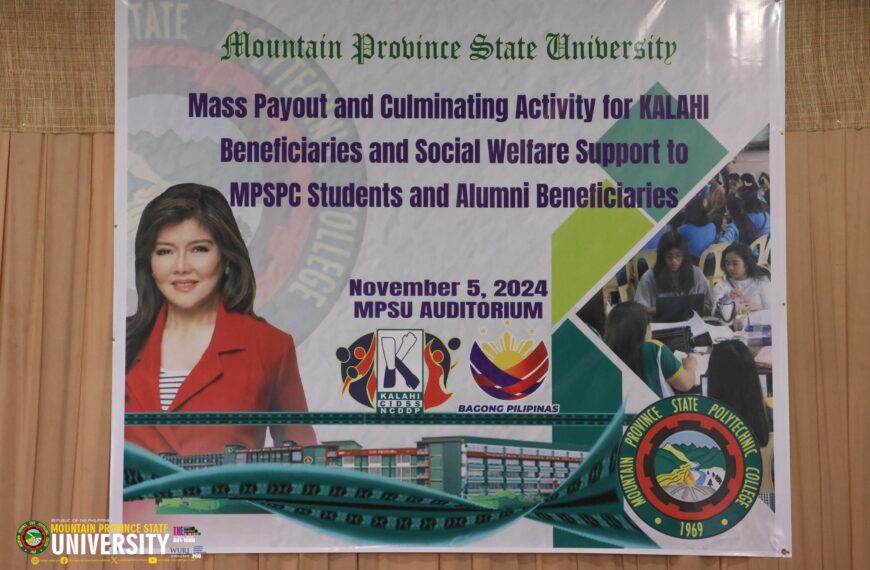 MPSU alumni, studes receive incentives for KALAHI-CIDSS Cash-for-Work program