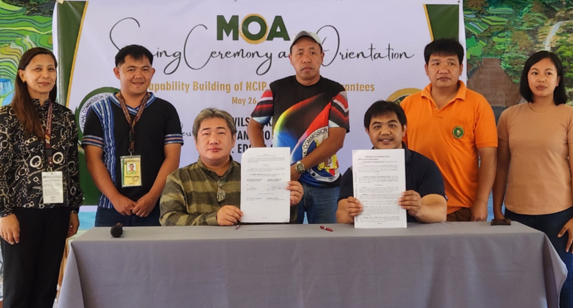 MPSPC Inks MOA with NCIP for ‘Manpower Building, Educational Assistance’; Prexy Cue Encourages Grantees to ‘Maximize Opportunity’