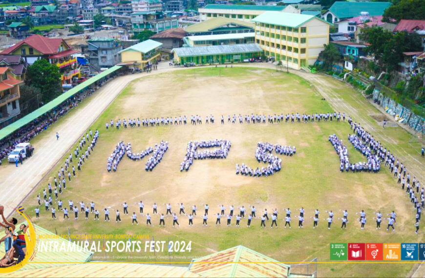 Bontoc campus’ Intramural Sports Fest pushes through after postponement due to typhoon…